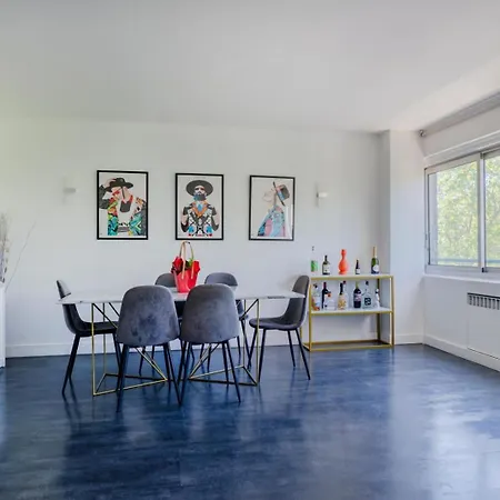 Modern Garden View 2br In 16th Porte Dauphine * Paříž